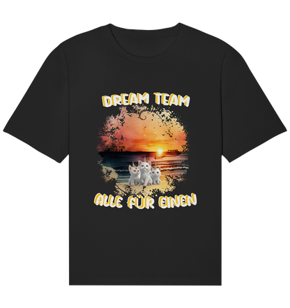 ORGANIC RELAXED SHIRT - DREAM TEAM ALLE FÜR EINEN NO 3