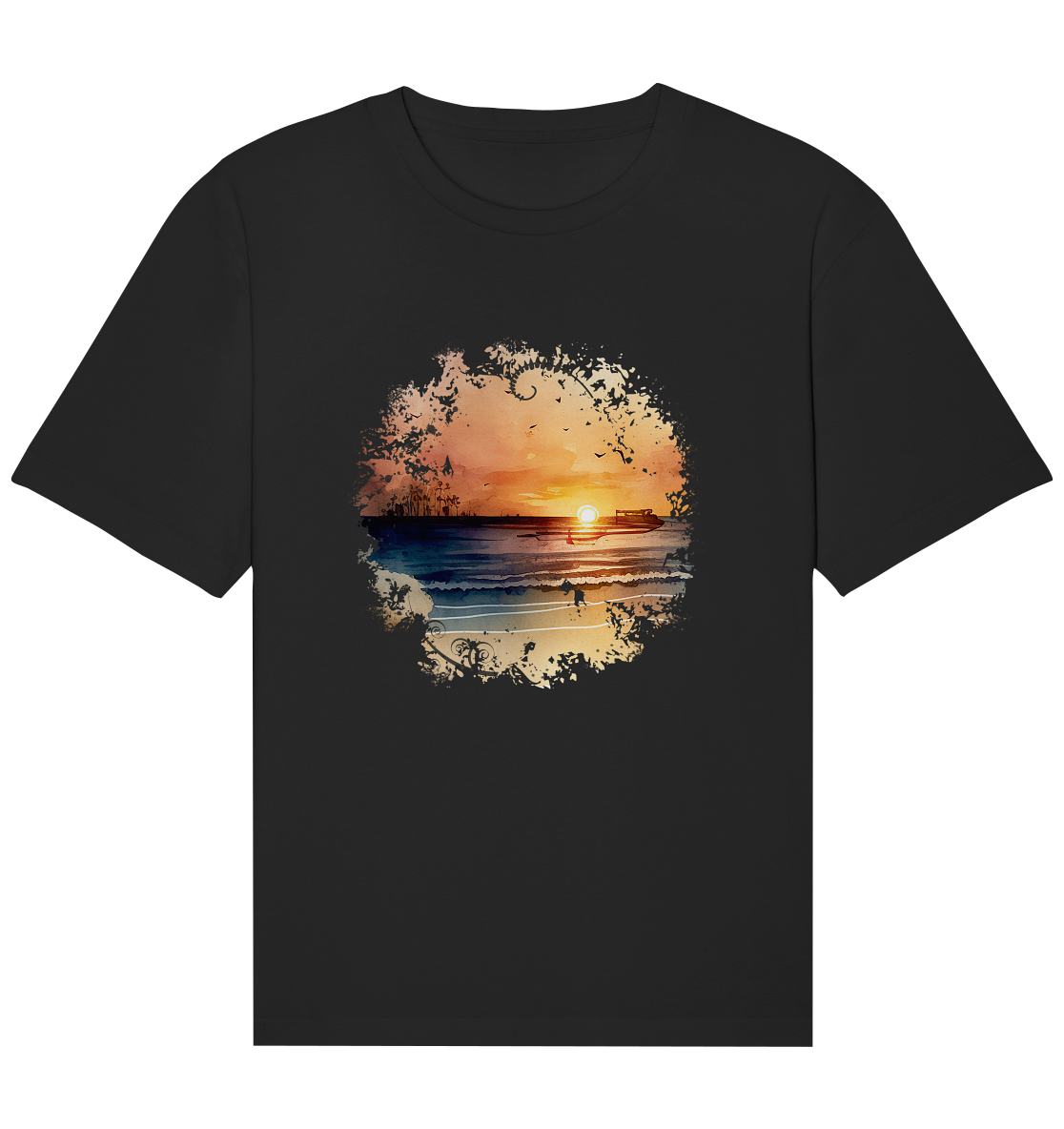 Sunset- "Endless Summer" Sommer und gute Laune in deinem Kleiderschrank - Organic Relaxed Shirt