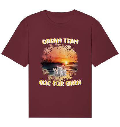 ORGANIC RELAXED SHIRT - DREAM TEAM ALLE FÜR EINEN NO 3