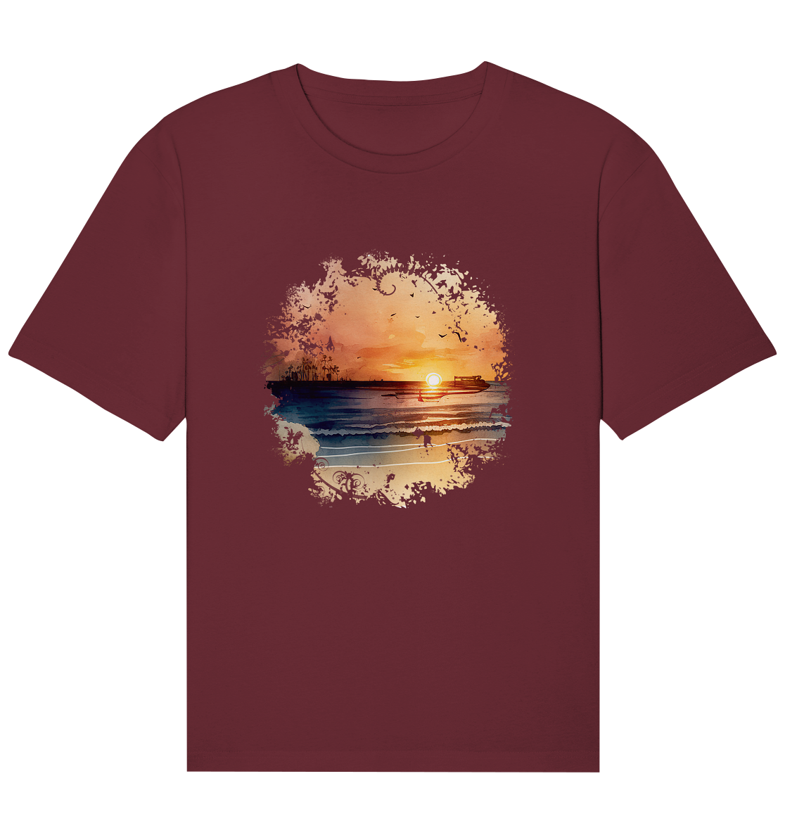 Sunset- "Endless Summer" Sommer und gute Laune in deinem Kleiderschrank - Organic Relaxed Shirt