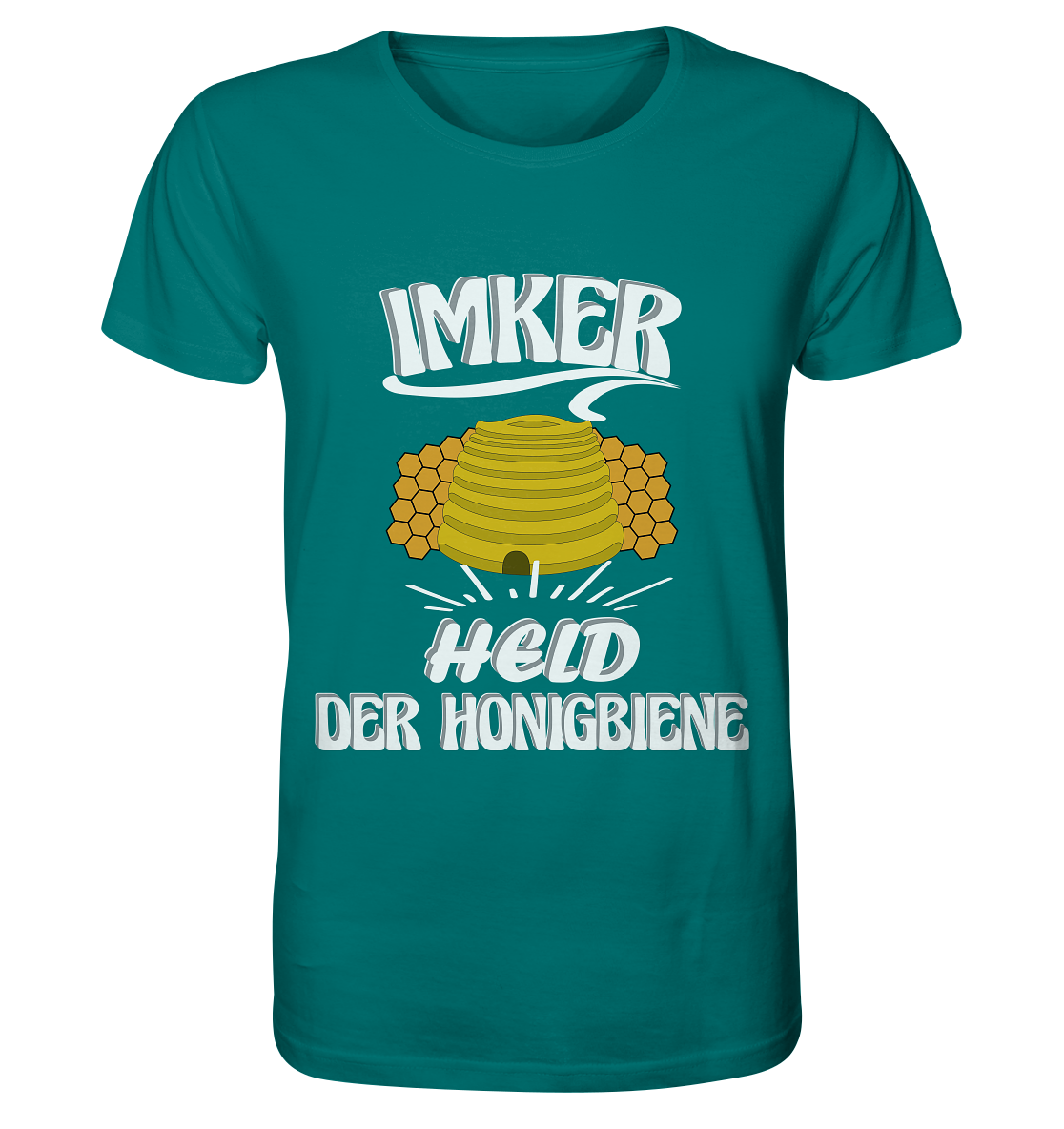 Imker, Bienen, Honig - Eine Magie, Imkerei, Wunder der Natur - Organic Shirt