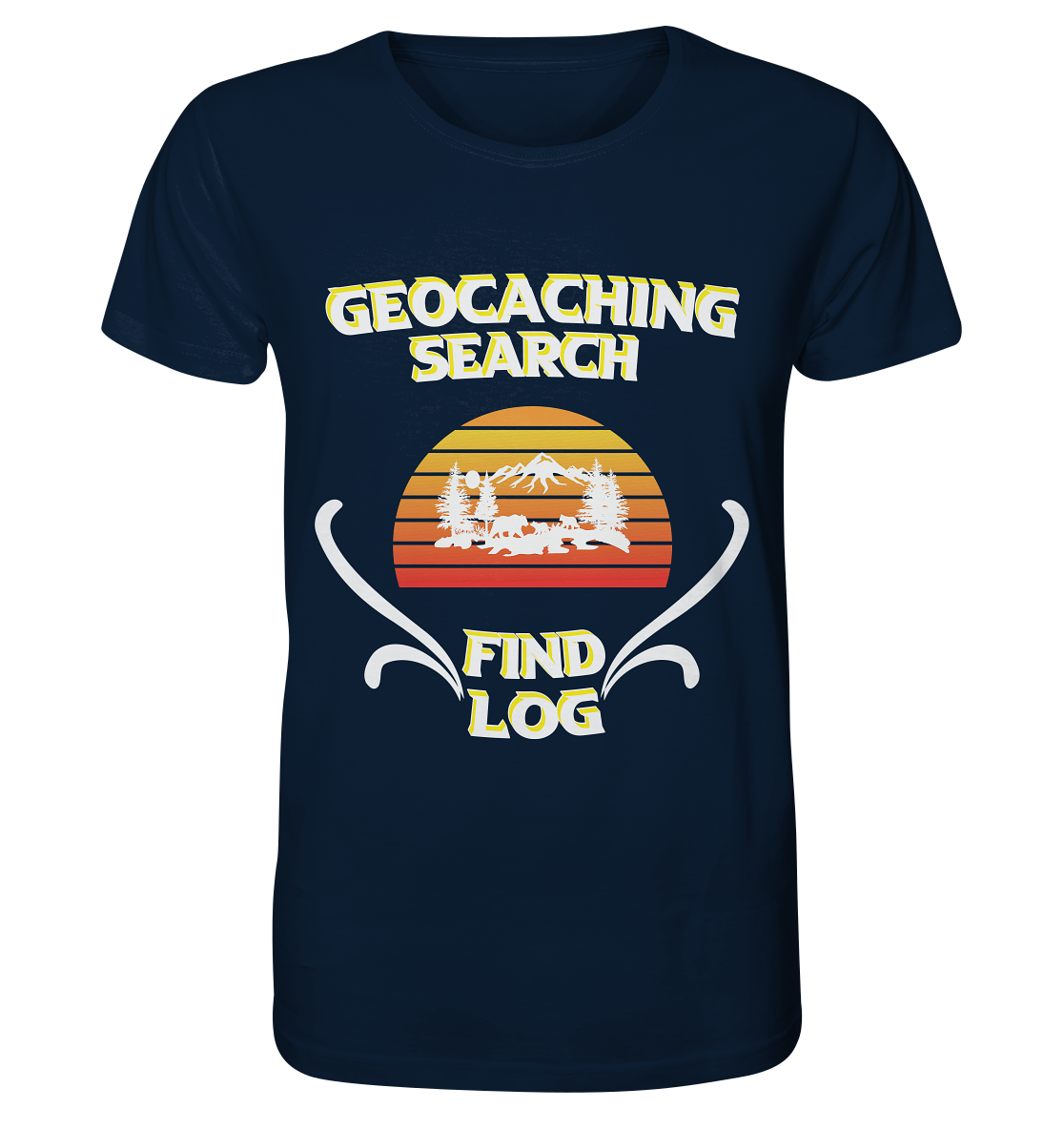 Geocaching, Suchen, Finden und Log, Geocache - Organic Shirt