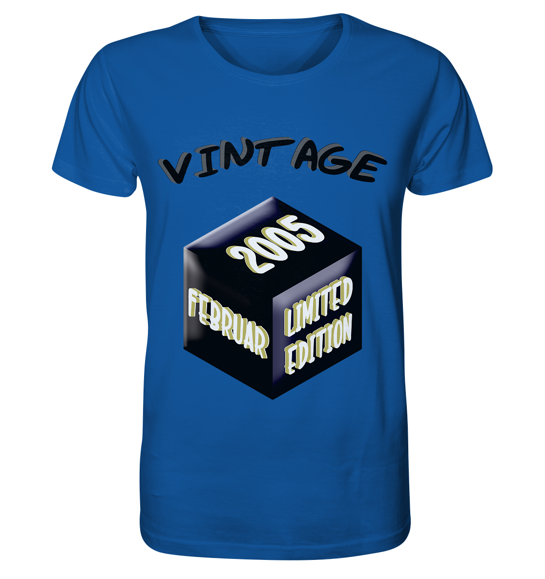 Vintage 2005 FEB Limited Edition, Geschenk zum 18 - Organic Shirt