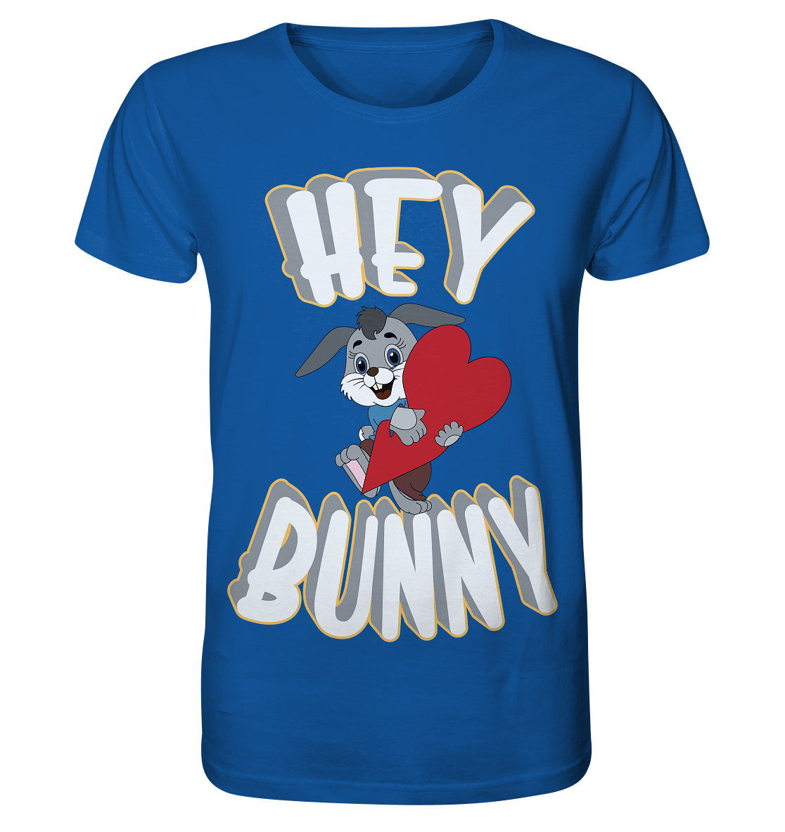 Hey Bunny, Valentine, Valentinstag am 14. Februar, Geschenkideen - Organic Shirt