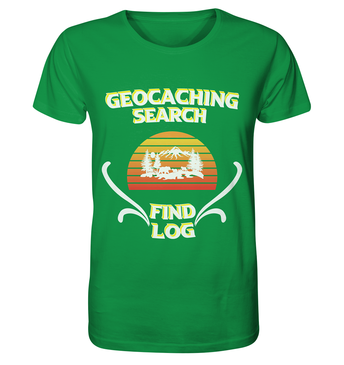 Geocaching, Suchen, Finden und Log, Geocache - Organic Shirt