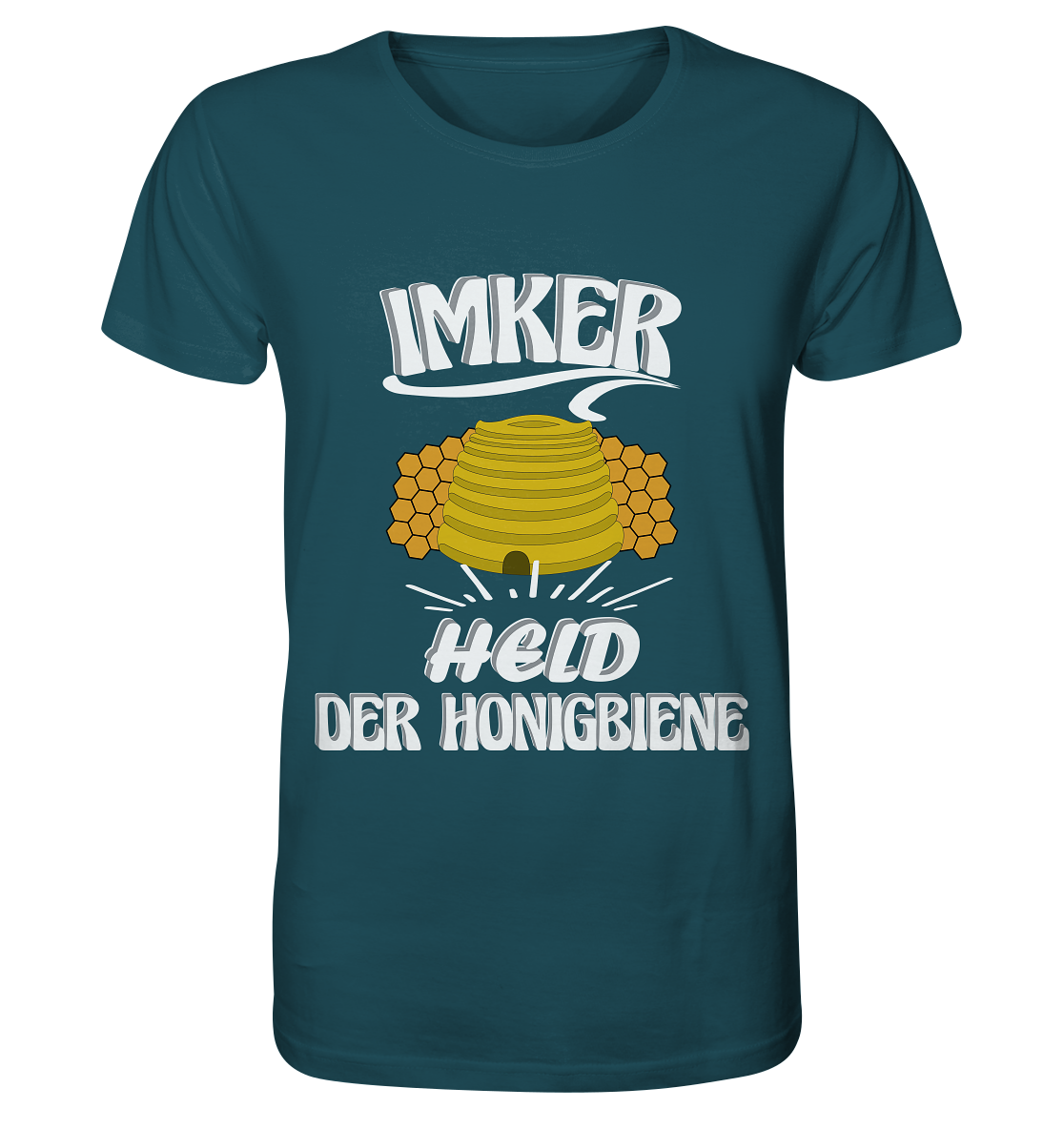 Imker, Bienen, Honig - Eine Magie, Imkerei, Wunder der Natur - Organic Shirt