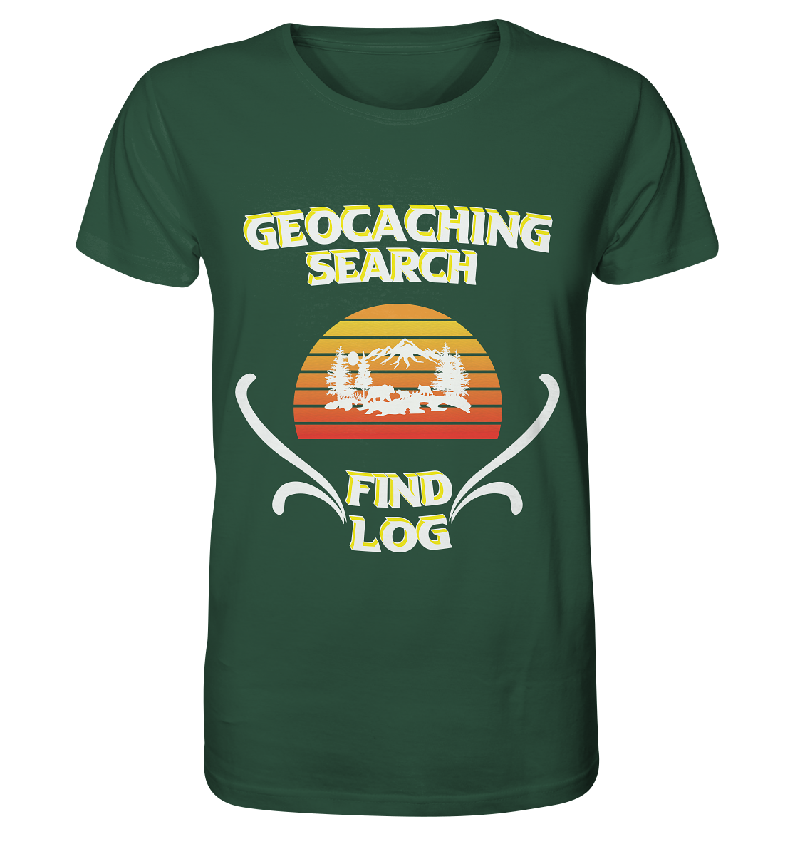 Geocaching, Suchen, Finden und Log, Geocache - Organic Shirt