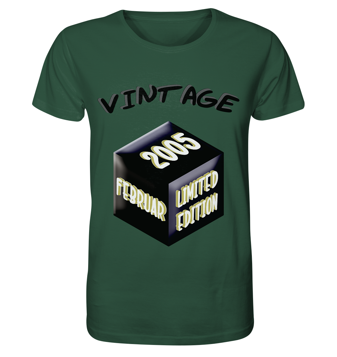 Vintage 2005 FEB Limited Edition, Geschenk zum 18 - Organic Shirt