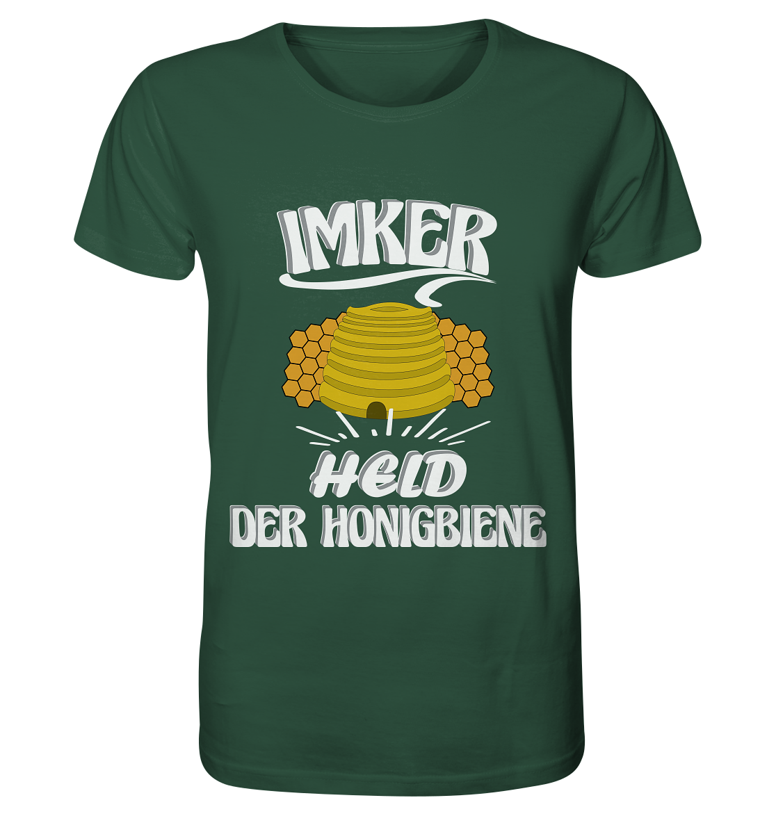 Imker, Bienen, Honig - Eine Magie, Imkerei, Wunder der Natur - Organic Shirt