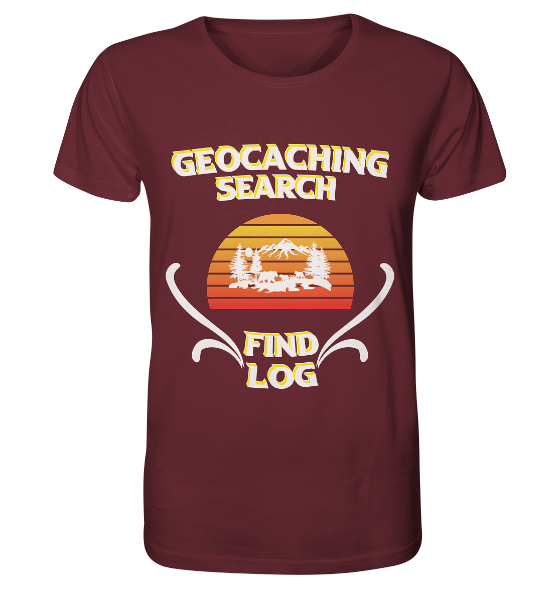 Geocaching, Suchen, Finden und Log, Geocache - Organic Shirt