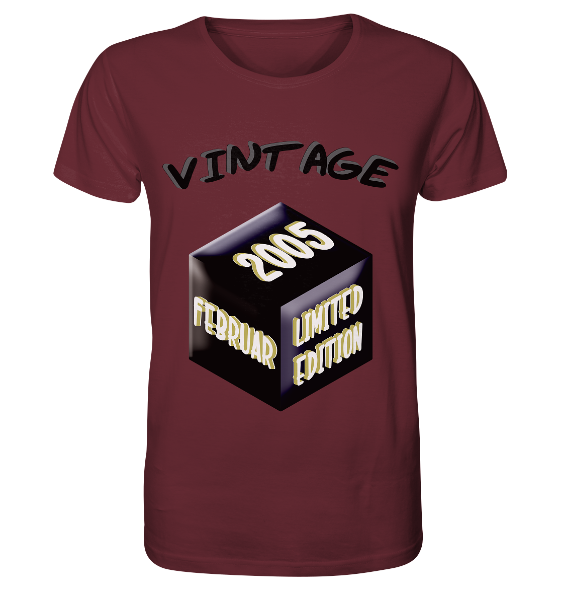 Vintage 2005 FEB Limited Edition, Geschenk zum 18 - Organic Shirt