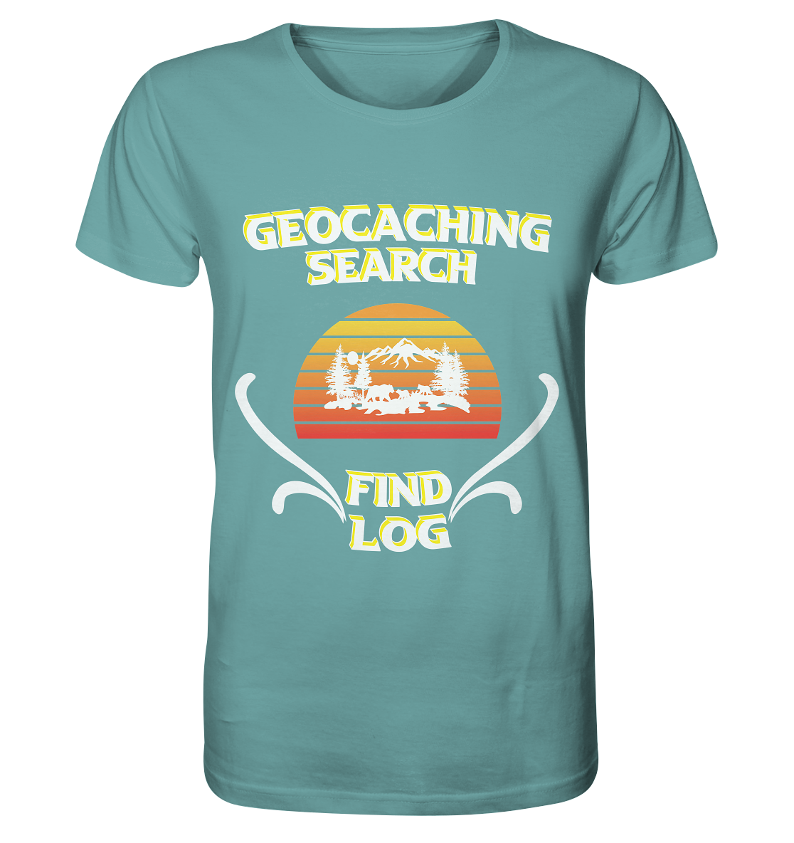 Geocaching, Suchen, Finden und Log, Geocache - Organic Shirt