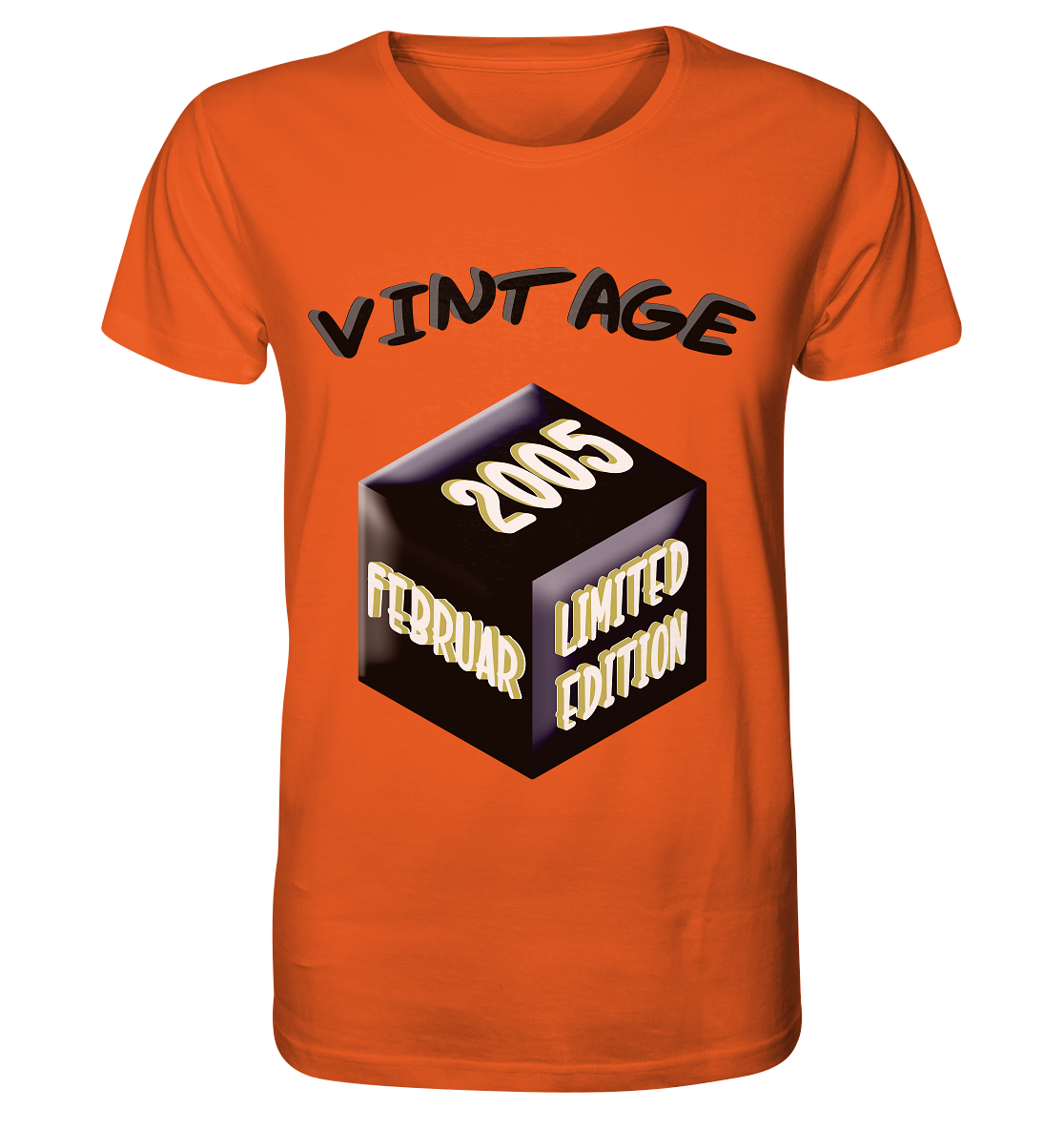 Vintage 2005 FEB Limited Edition, Geschenk zum 18 - Organic Shirt