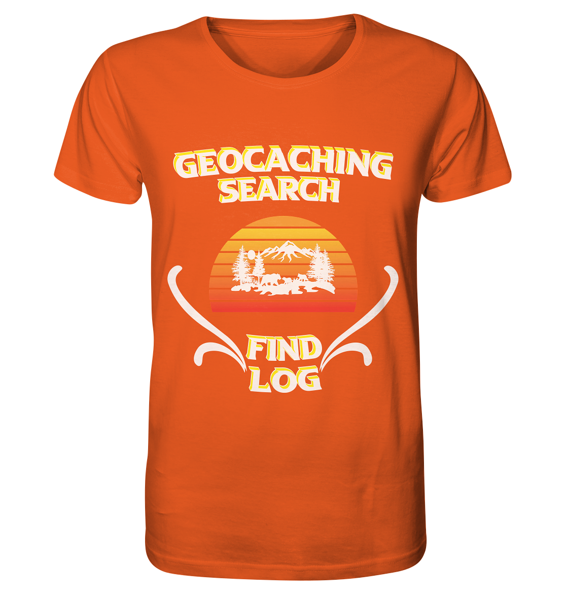 Geocaching, Suchen, Finden und Log, Geocache - Organic Shirt