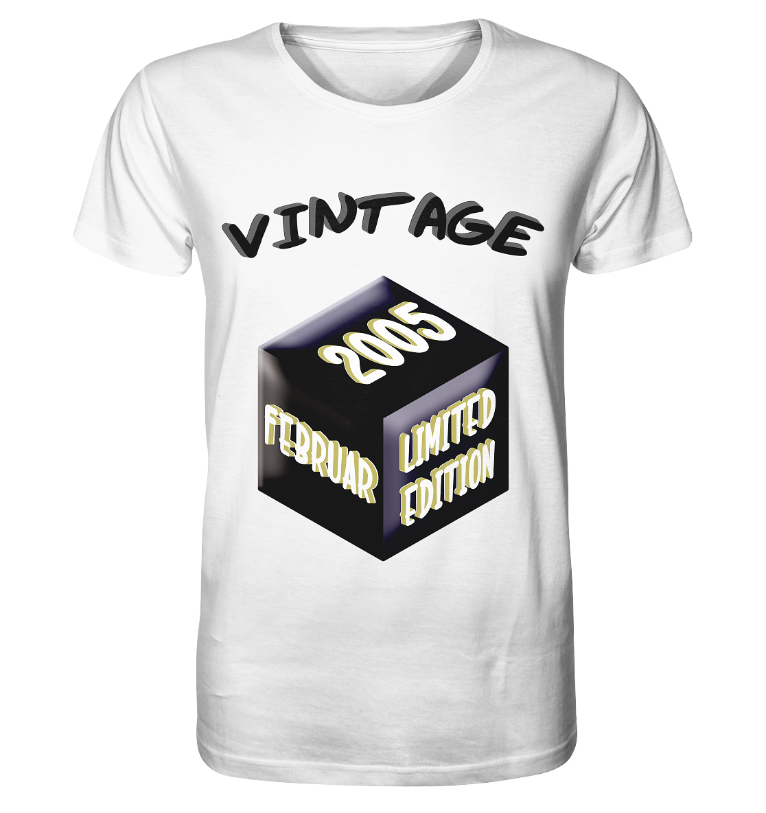 Vintage 2005 FEB Limited Edition, Geschenk zum 18 - Organic Shirt