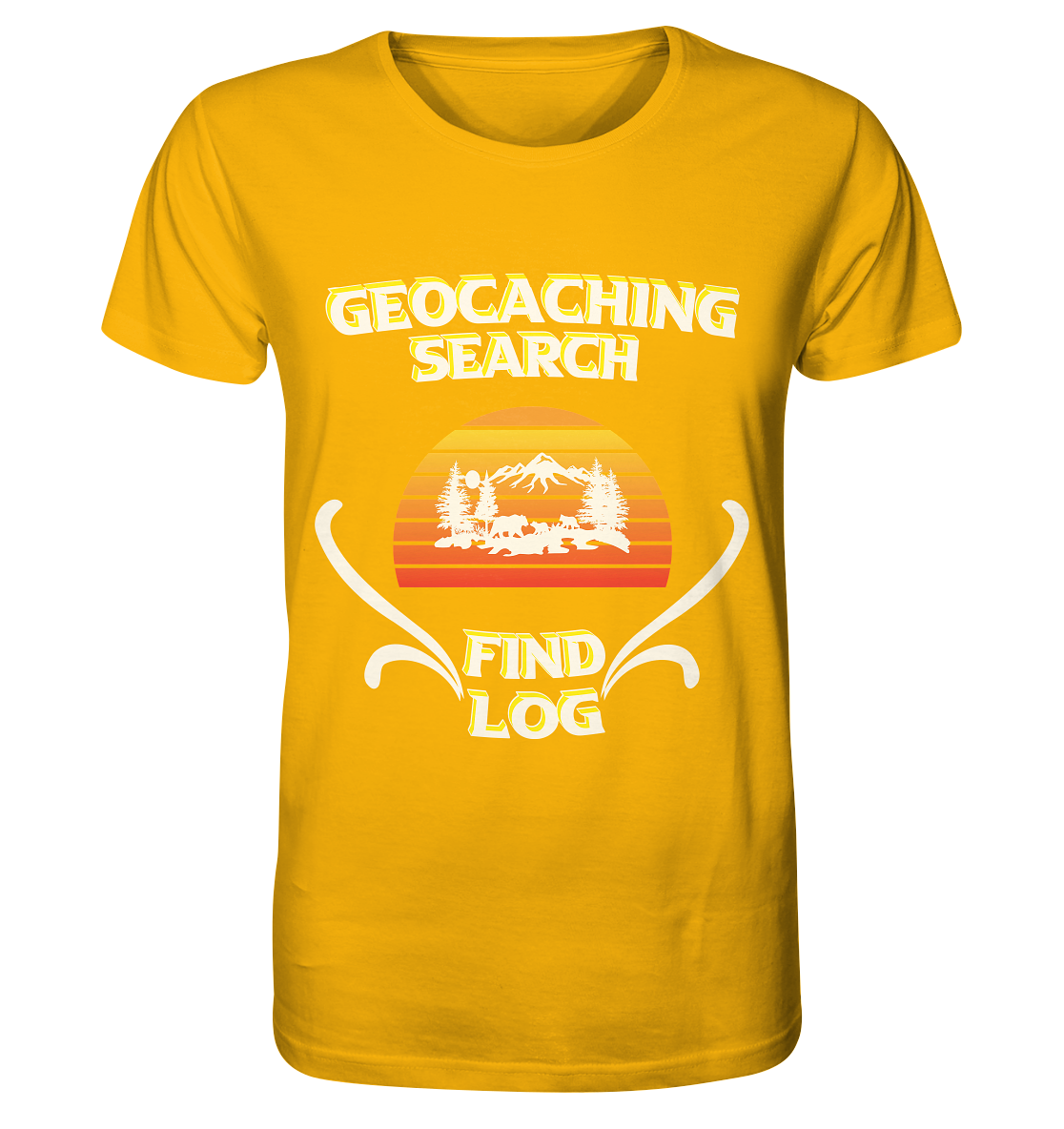 Geocaching, Suchen, Finden und Log, Geocache - Organic Shirt