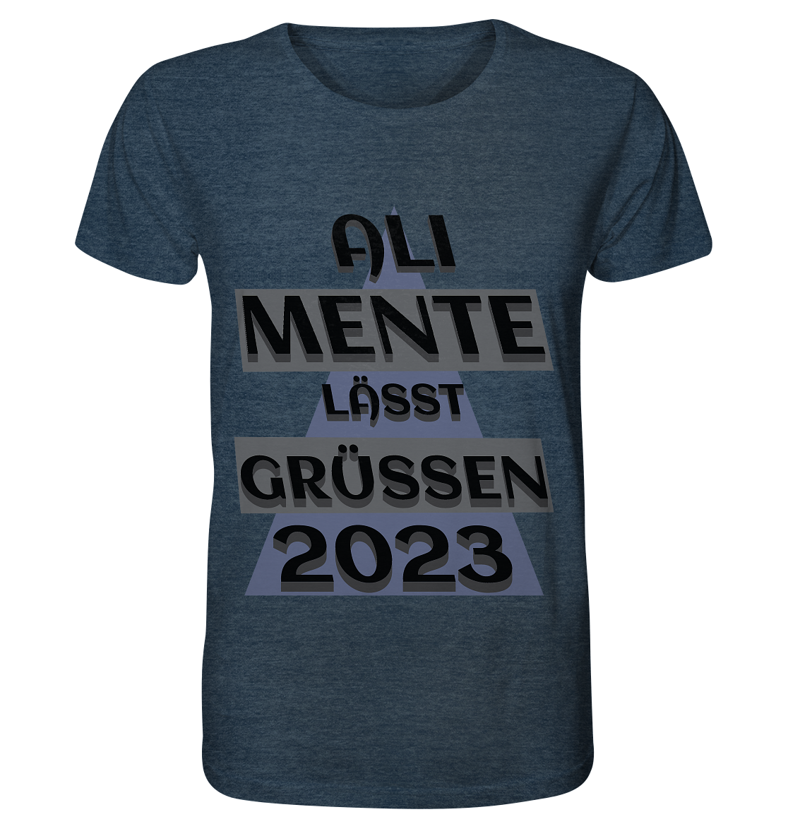 Ali Mente - Organic Shirt (meliert)