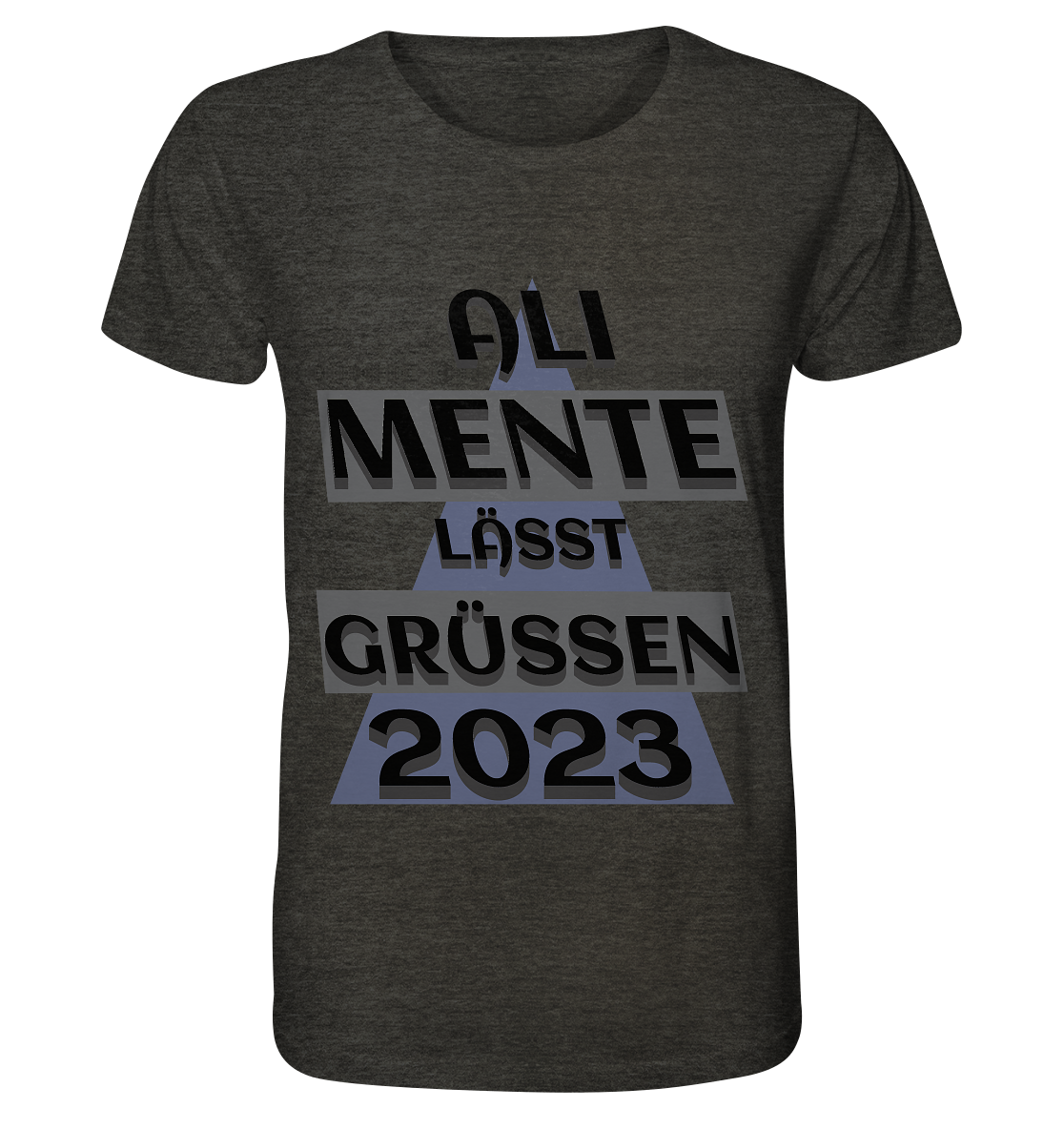 Ali Mente - Organic Shirt (meliert)