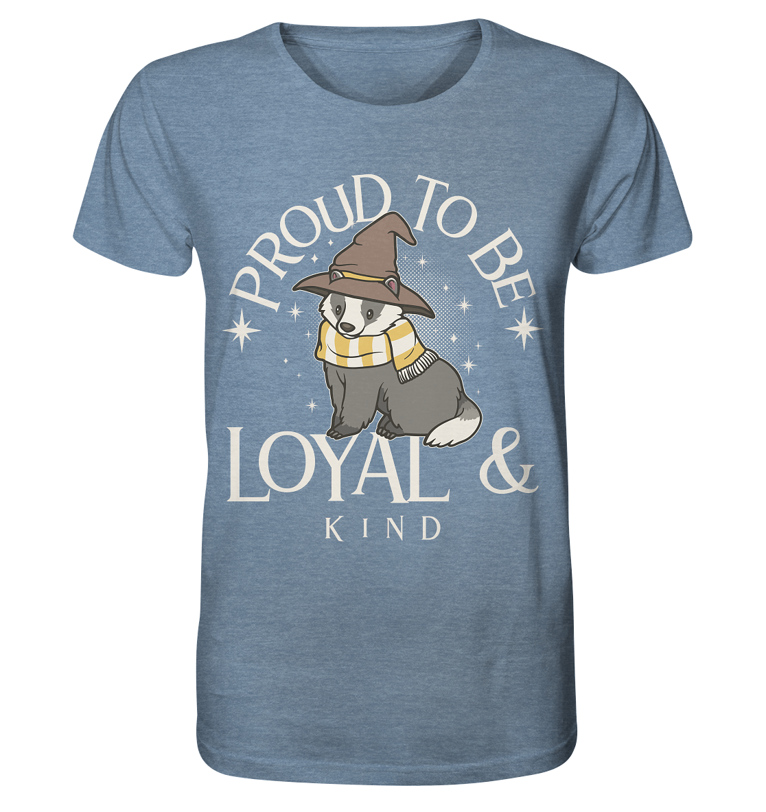 Loyal & freundlich - Organic Shirt (meliert)