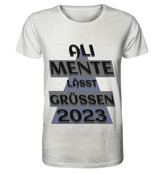 Ali Mente - Organic Shirt (meliert)