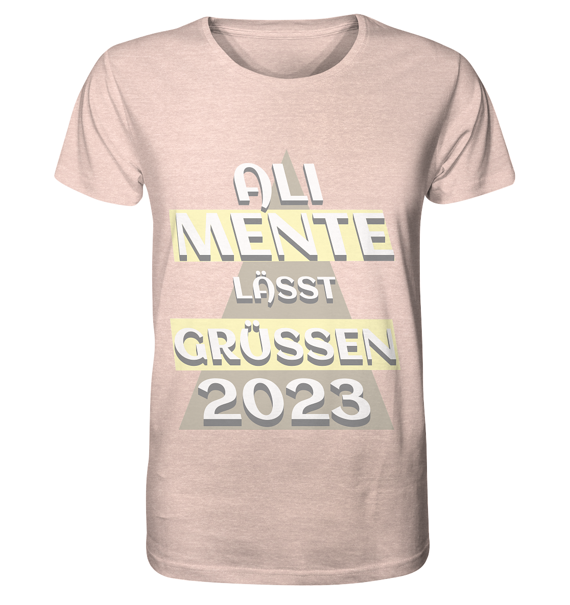 Ali Mente - Organic Shirt (meliert)