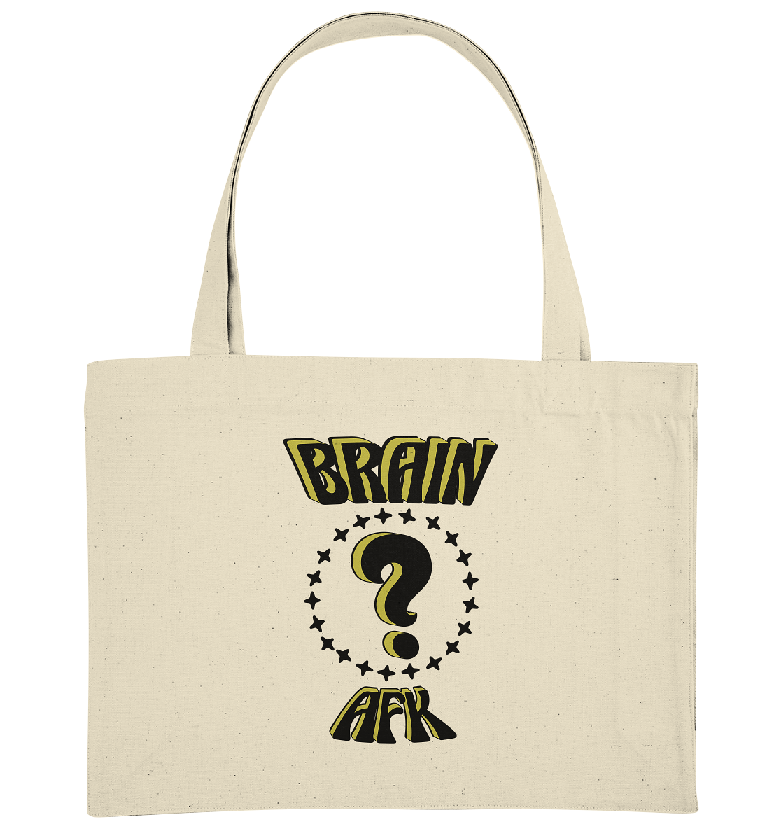 Brain AFK, bin mal abwesend, Trendy  - Organic Shopping-Bag