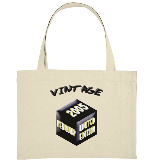 Vintage 2005 FEB Limited Edition, Geschenk zum 18 - Organic Shopping-Bag