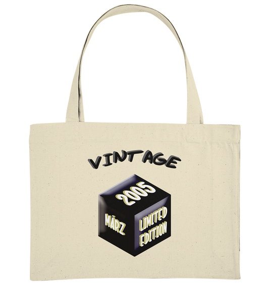 Vintage 2005 MÄRZ Limited Edition, Geschenk zum 18  - Organic Shopping-Bag