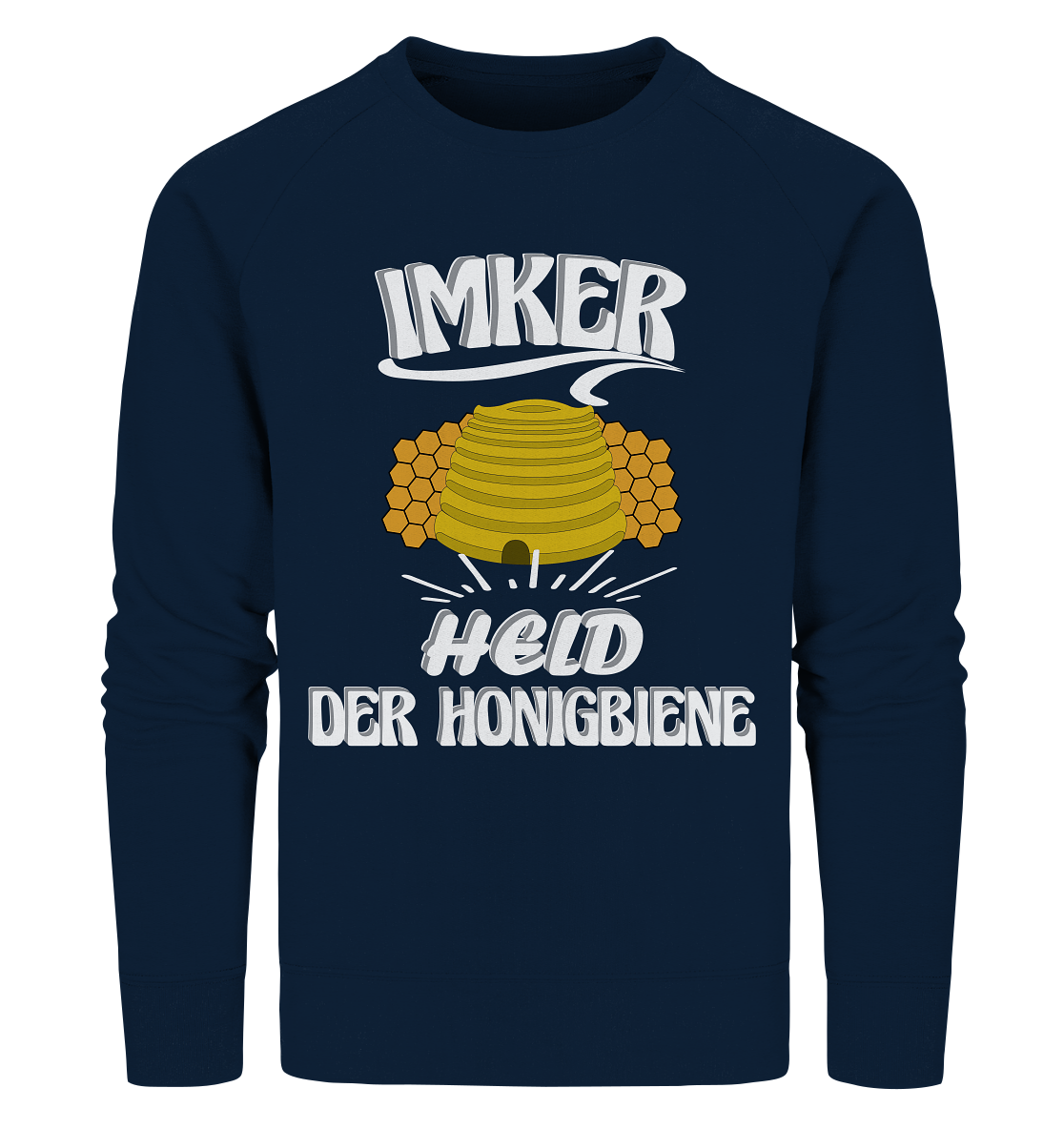 Imker, Bienen, Honig - Eine Magie, Imkerei, Wunder der Natur - Organic Sweatshirt