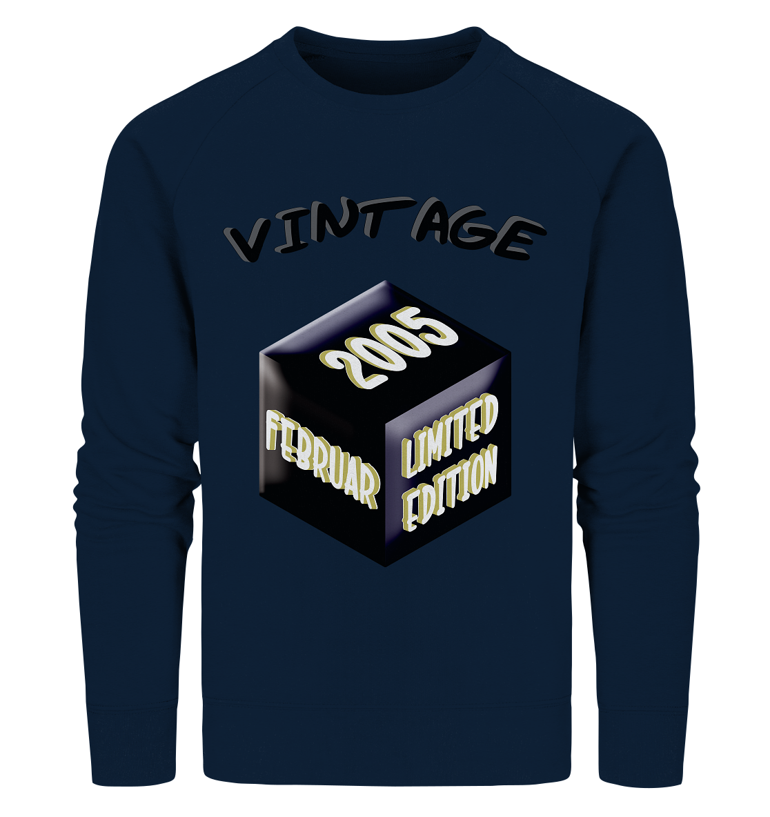 Vintage 2005 FEB Limited Edition, Geschenk zum 18 - Organic Sweatshirt