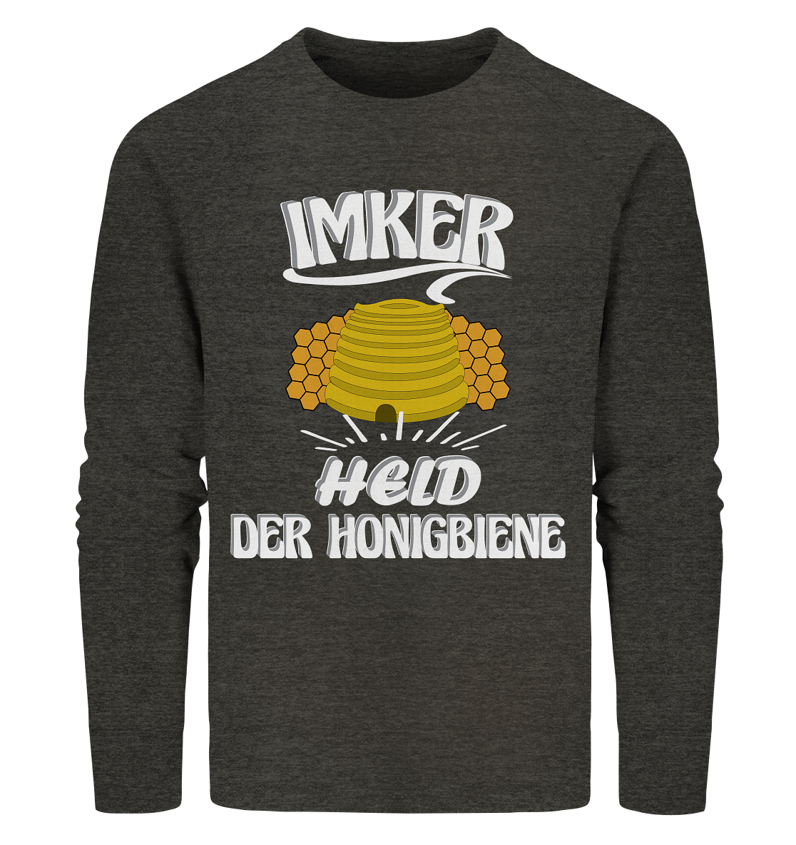 Imker, Bienen, Honig - Eine Magie, Imkerei, Wunder der Natur - Organic Sweatshirt