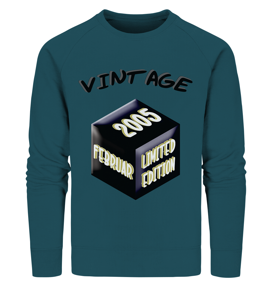 Vintage 2005 FEB Limited Edition, Geschenk zum 18 - Organic Sweatshirt