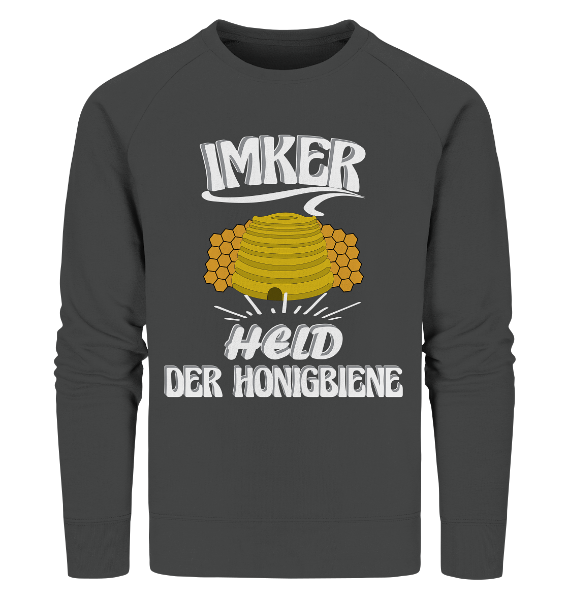 Imker, Bienen, Honig - Eine Magie, Imkerei, Wunder der Natur - Organic Sweatshirt