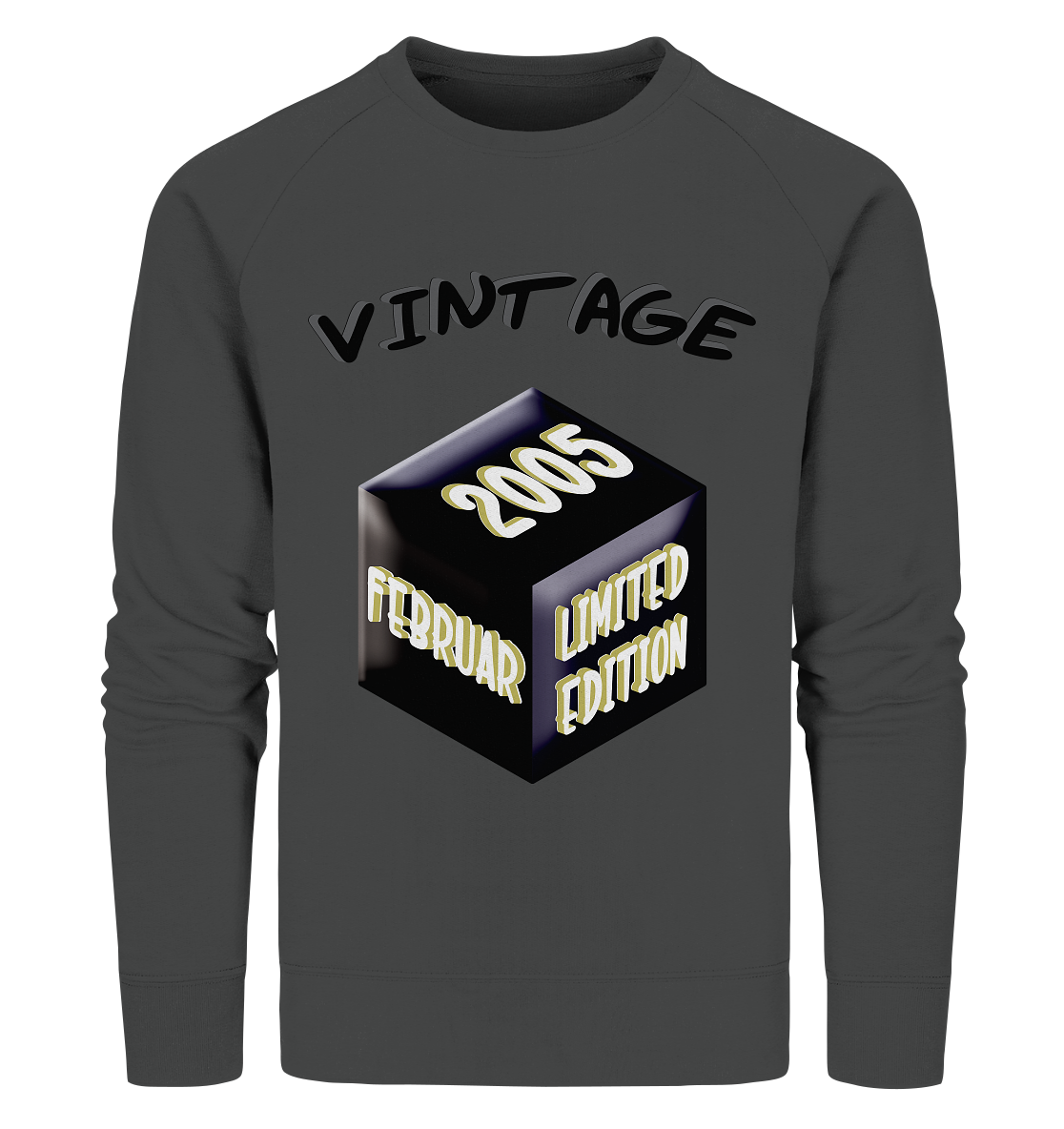 Vintage 2005 FEB Limited Edition, Geschenk zum 18 - Organic Sweatshirt