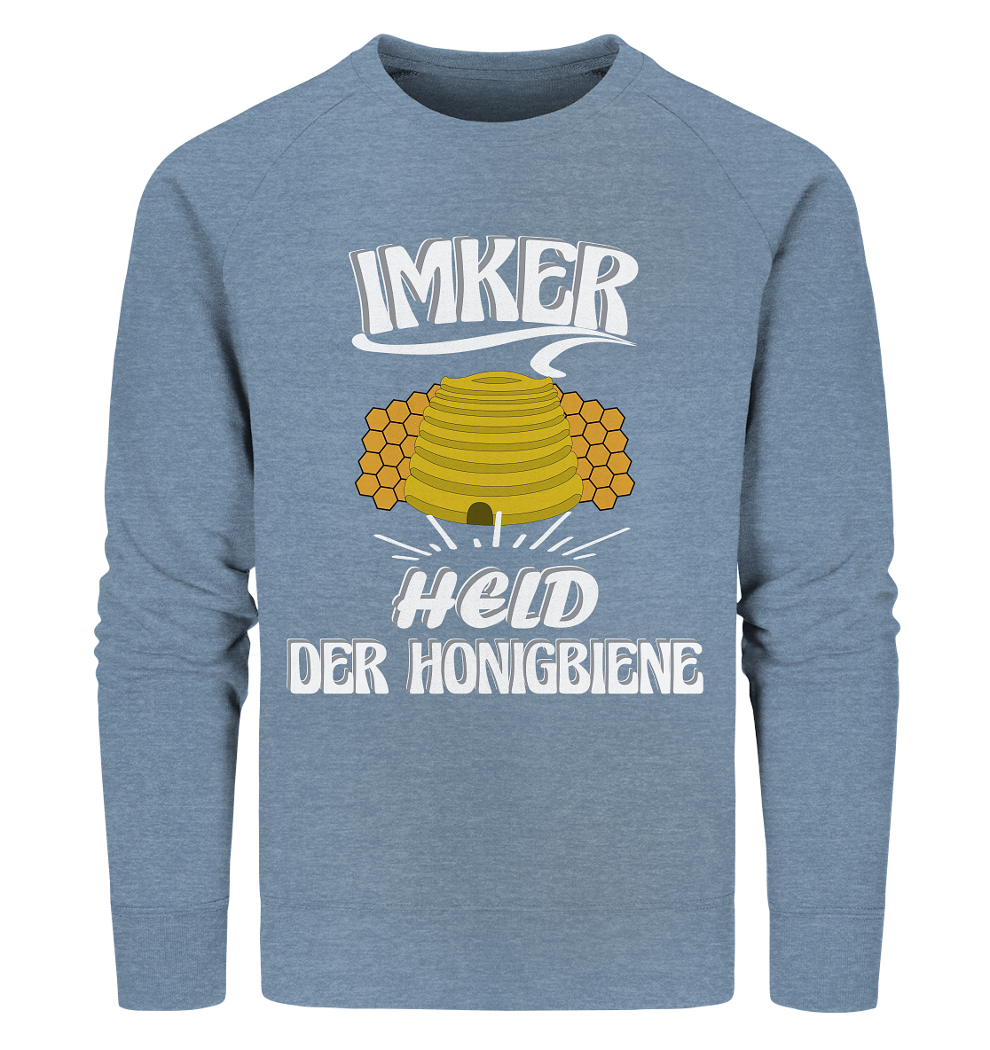 Imker, Bienen, Honig - Eine Magie, Imkerei, Wunder der Natur - Organic Sweatshirt