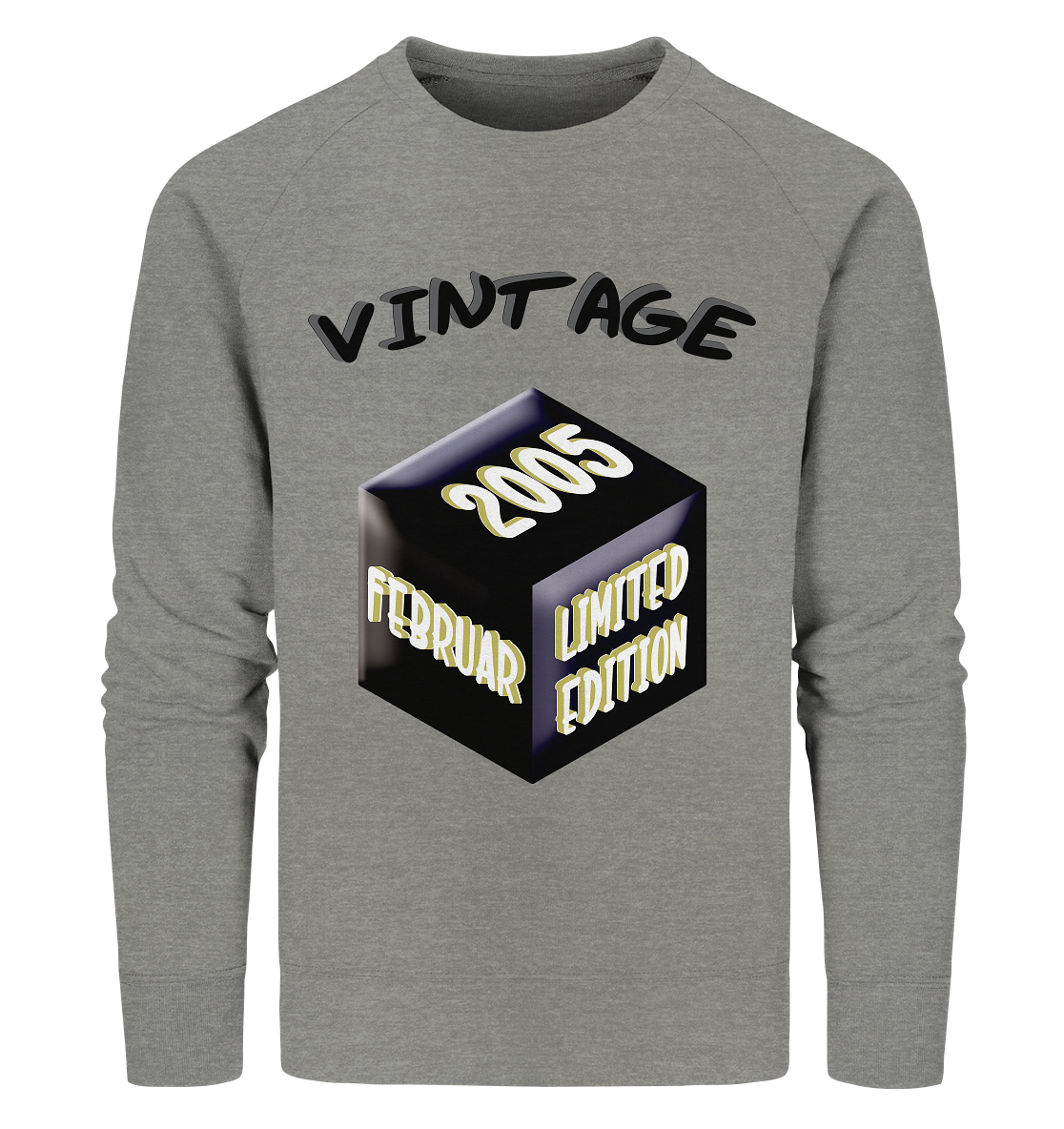 Vintage 2005 FEB Limited Edition, Geschenk zum 18 - Organic Sweatshirt