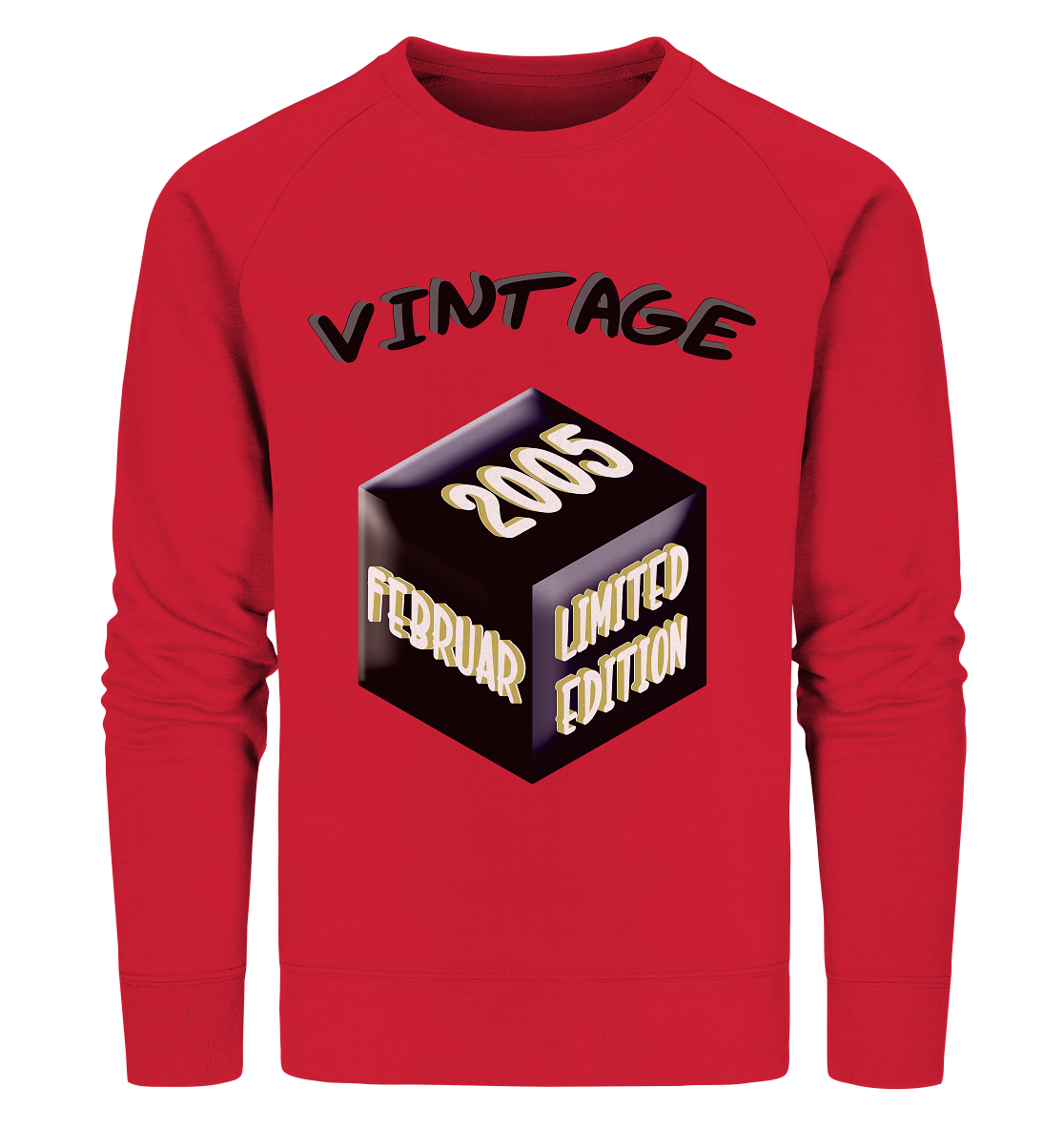 Vintage 2005 FEB Limited Edition, Geschenk zum 18 - Organic Sweatshirt