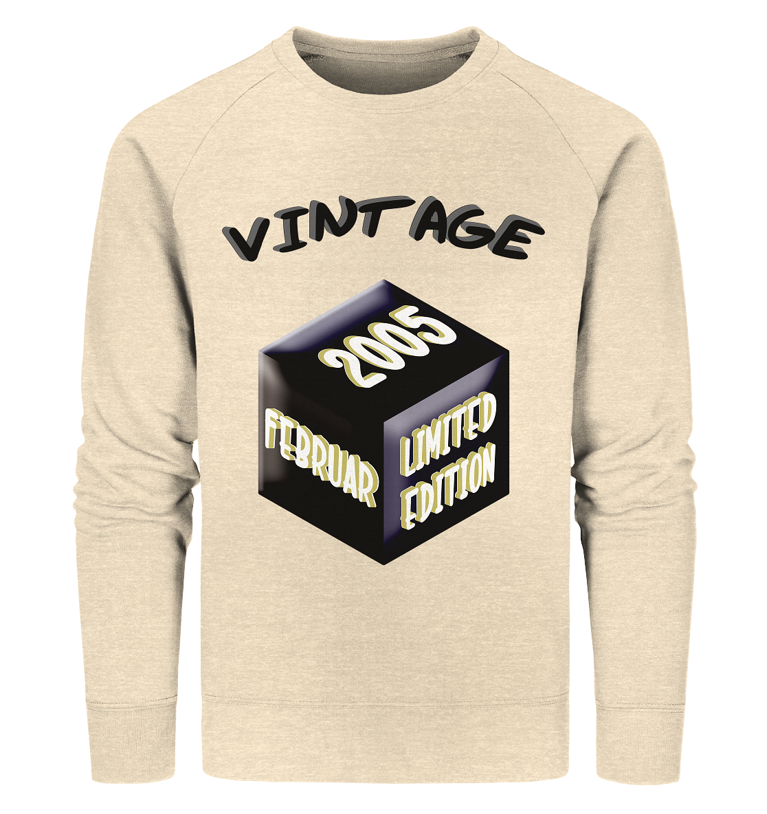 Vintage 2005 FEB Limited Edition, Geschenk zum 18 - Organic Sweatshirt