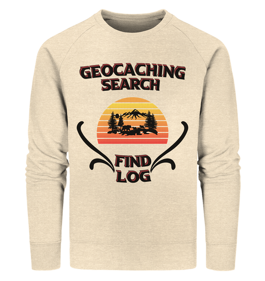 Geocaching, Suchen, Finden und Log, Geocaches - Organic Sweatshirt