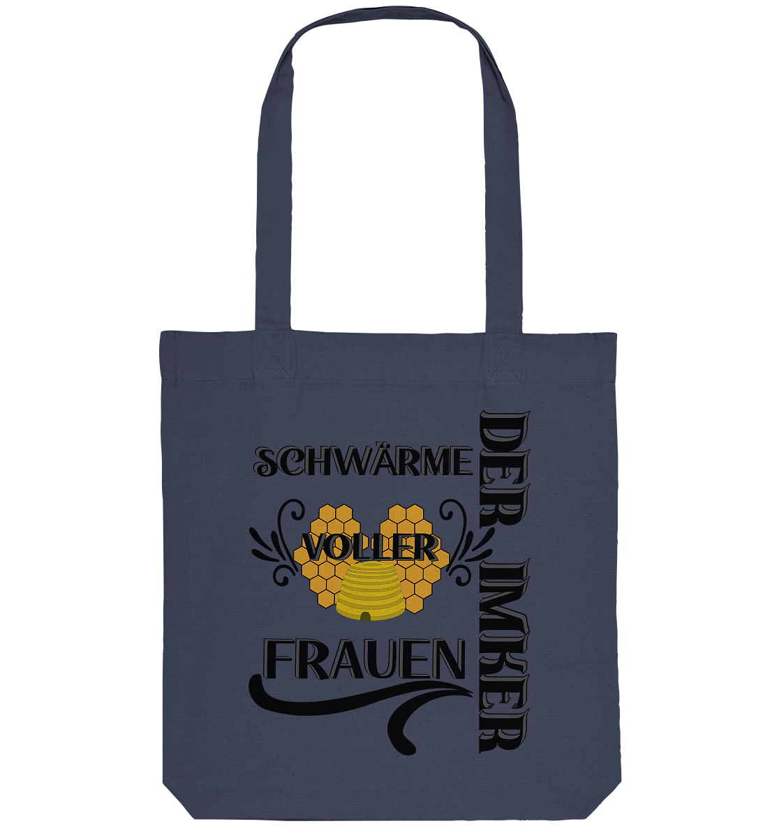 Der Imker, schwärme voller Frauen, Imkerei, Helden, schwarzes Design - Organic Tote-Bag