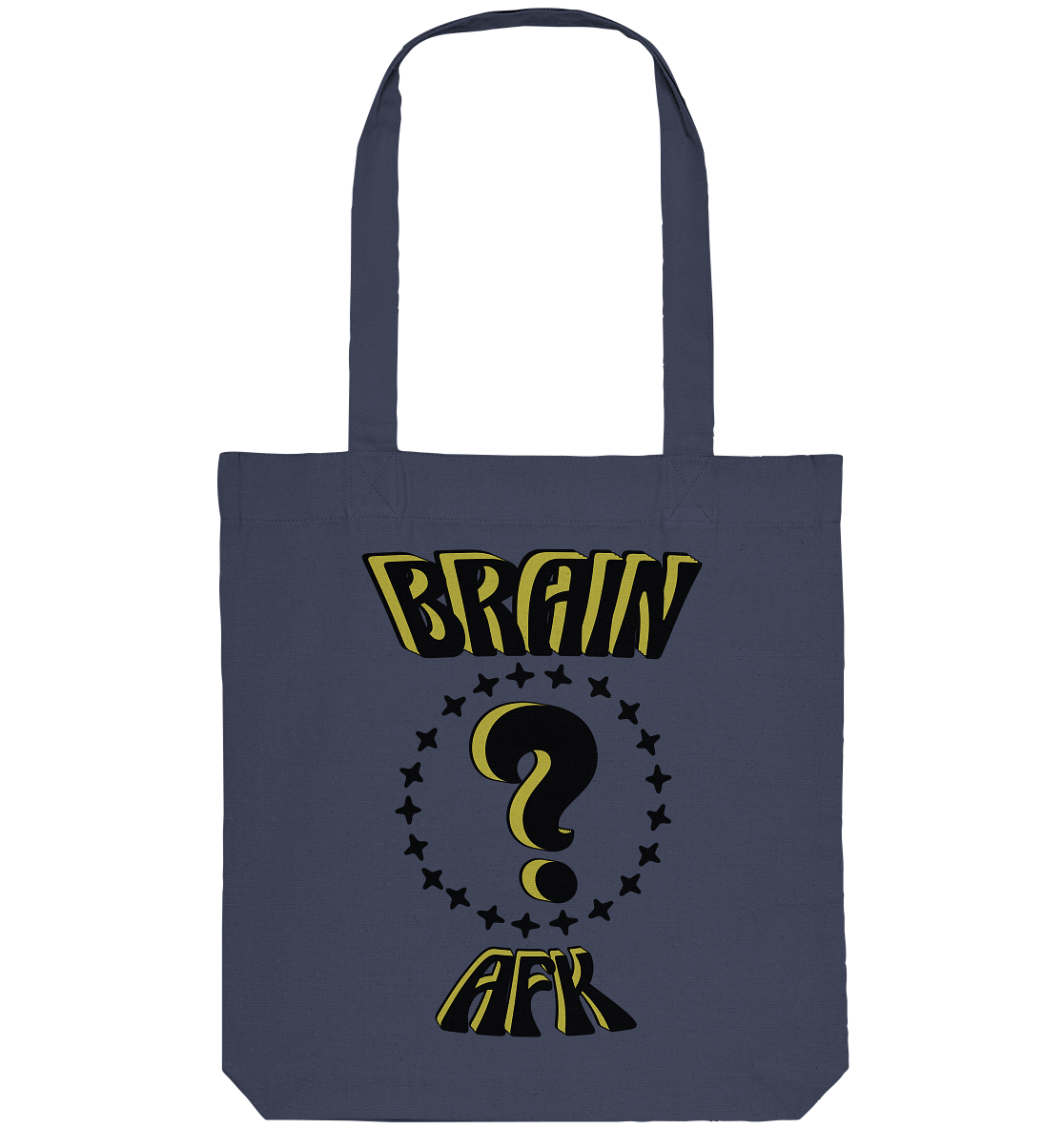 Brain AFK, bin mal abwesend, Trendy  - Organic Tote-Bag