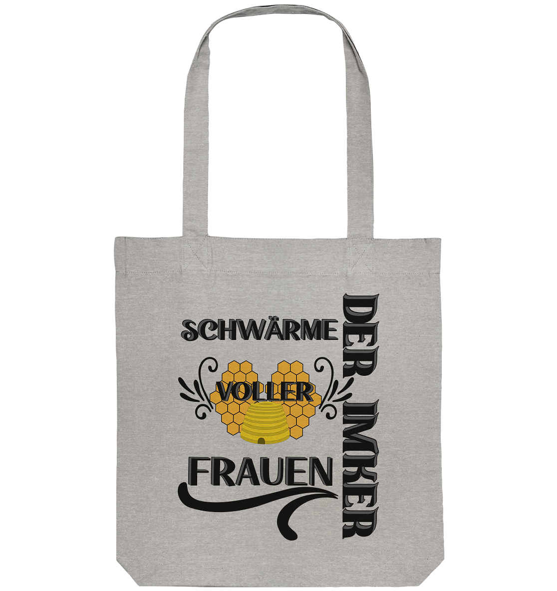 Der Imker, schwärme voller Frauen, Imkerei, Helden, schwarzes Design - Organic Tote-Bag