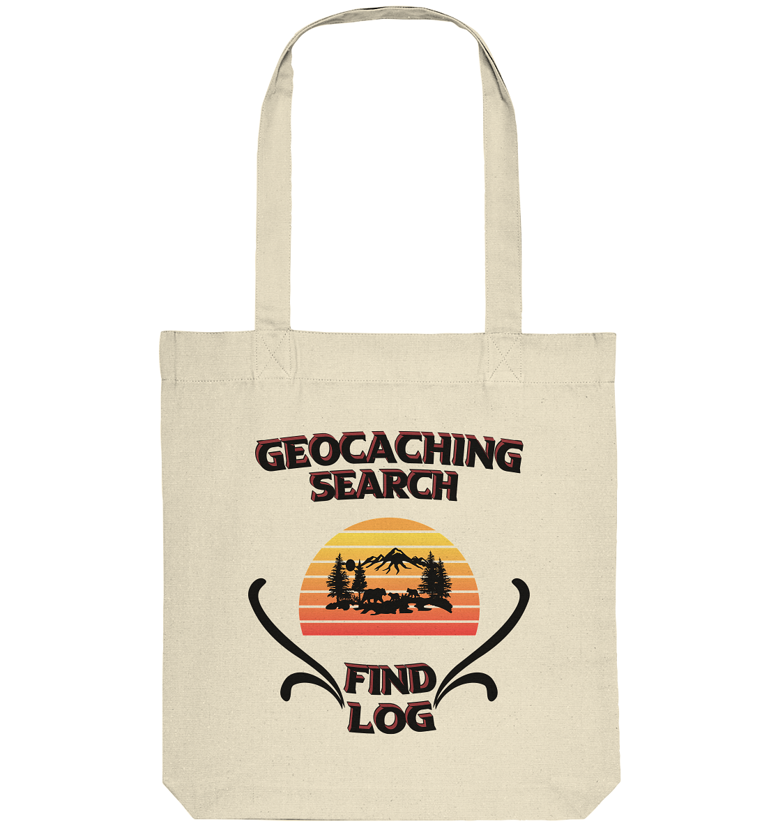 Geocaching, Suchen, Finden und Log, Geocaches - Organic Tote-Bag