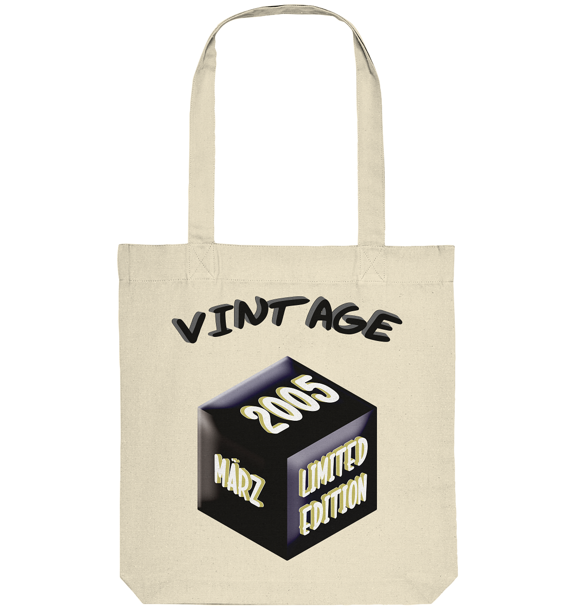 Vintage 2005 MÄRZ Limited Edition, Geschenk zum 18  - Organic Tote-Bag