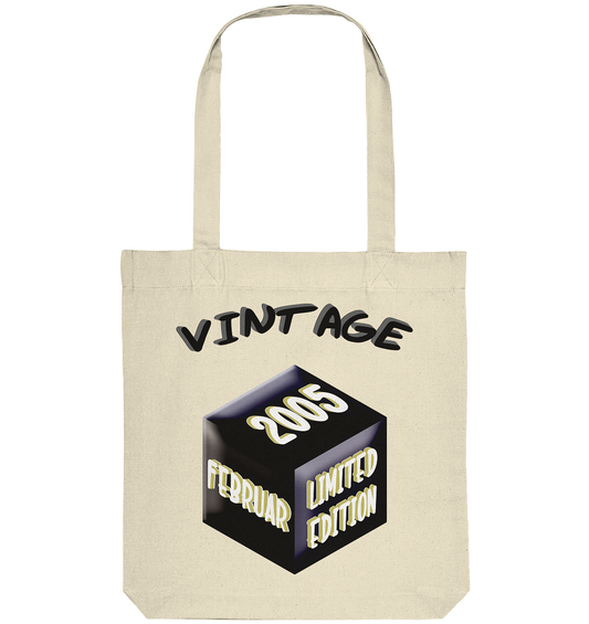 Vintage 2005 FEB Limited Edition, Geschenk zum 18 - Organic Tote-Bag