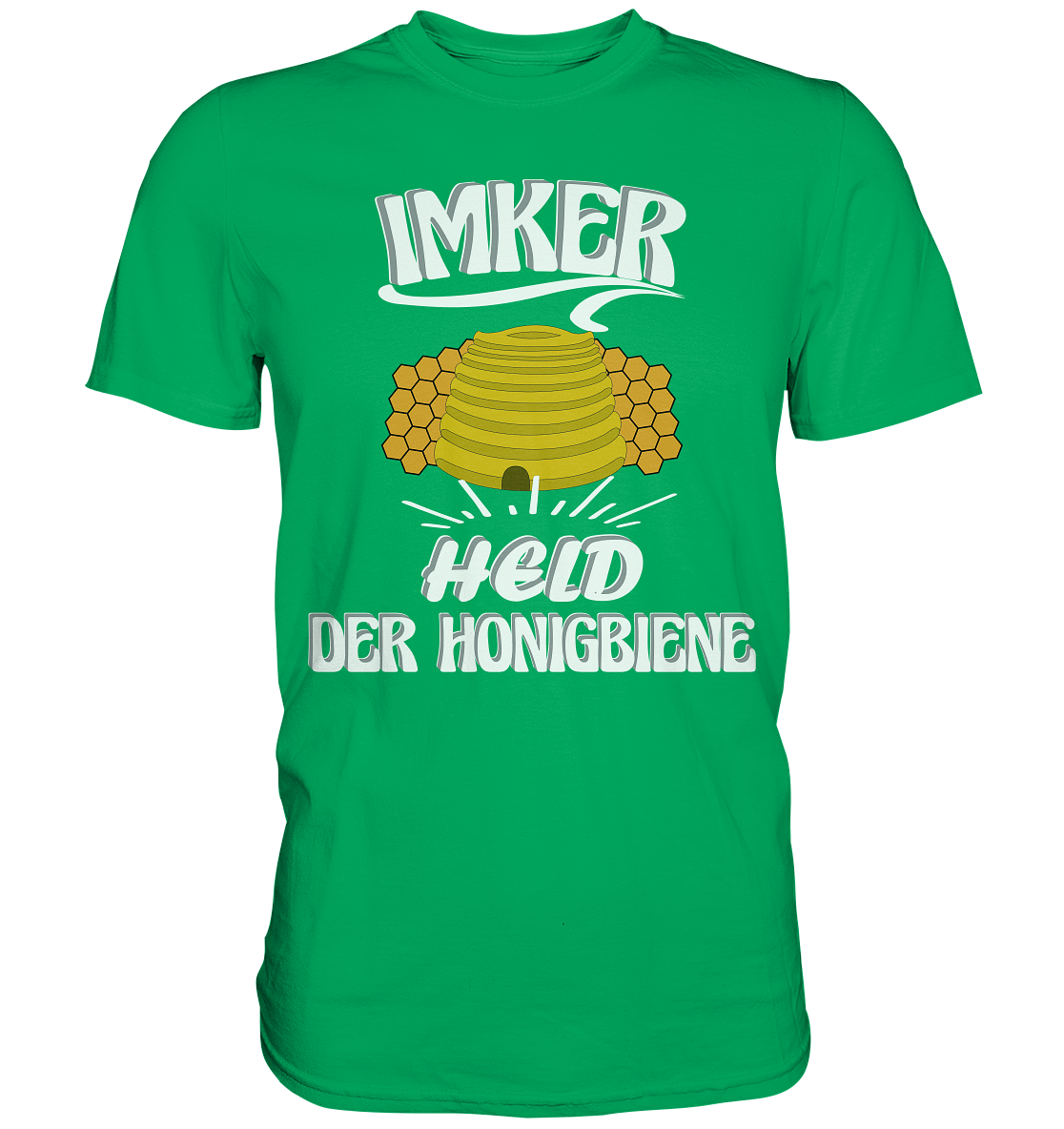 Imker, Bienen, Honig - Eine Magie, Imkerei, Wunder der Natur - Premium Shirt