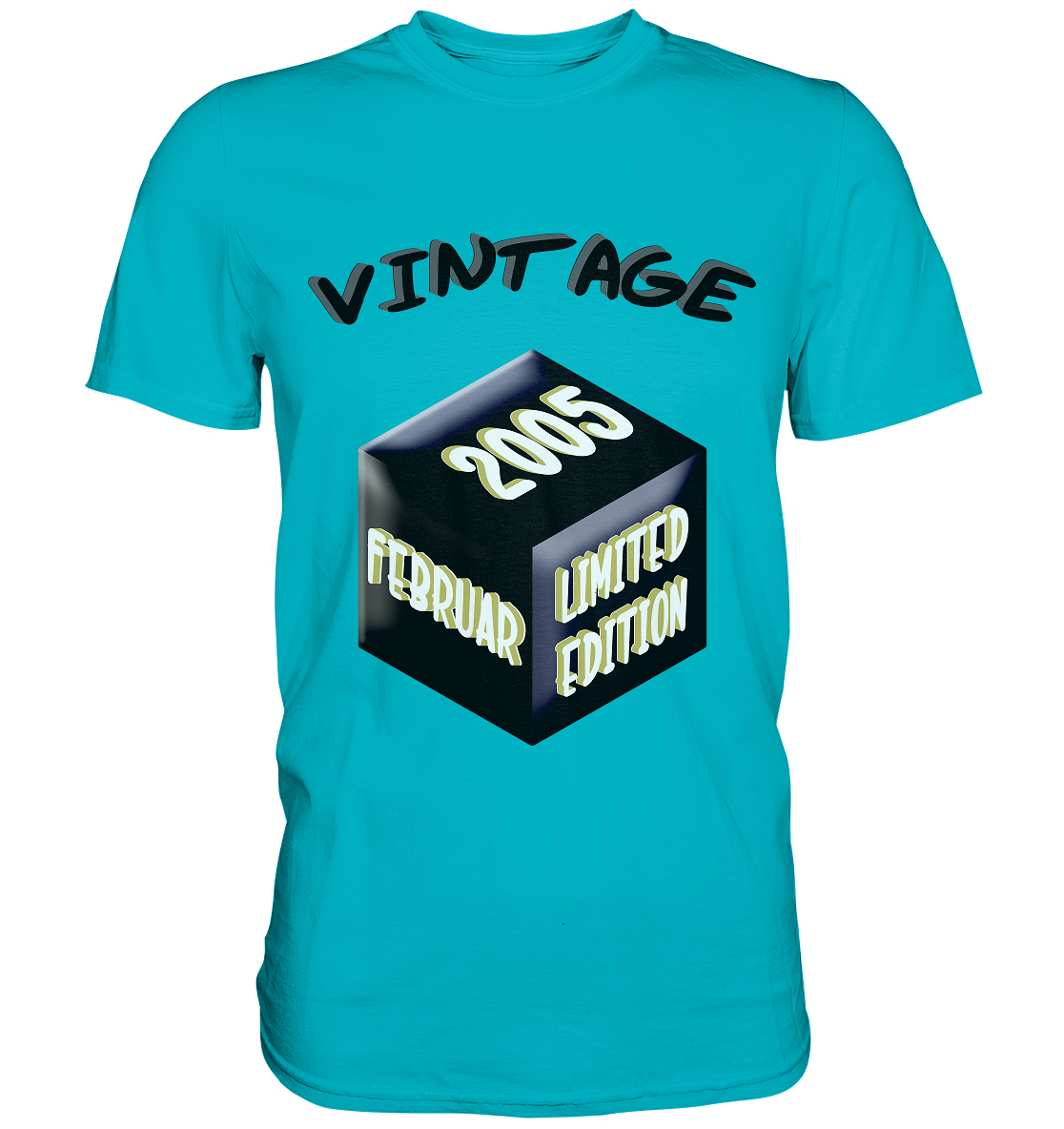 Vintage 2005 FEB Limited Edition, Geschenk zum 18 - Premium Shirt