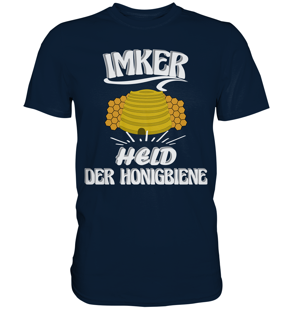 Imker, Bienen, Honig - Eine Magie, Imkerei, Wunder der Natur - Premium Shirt