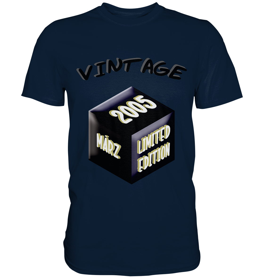 Vintage 2005 MÄRZ Limited Edition, Geschenk zum 18  - Premium Shirt