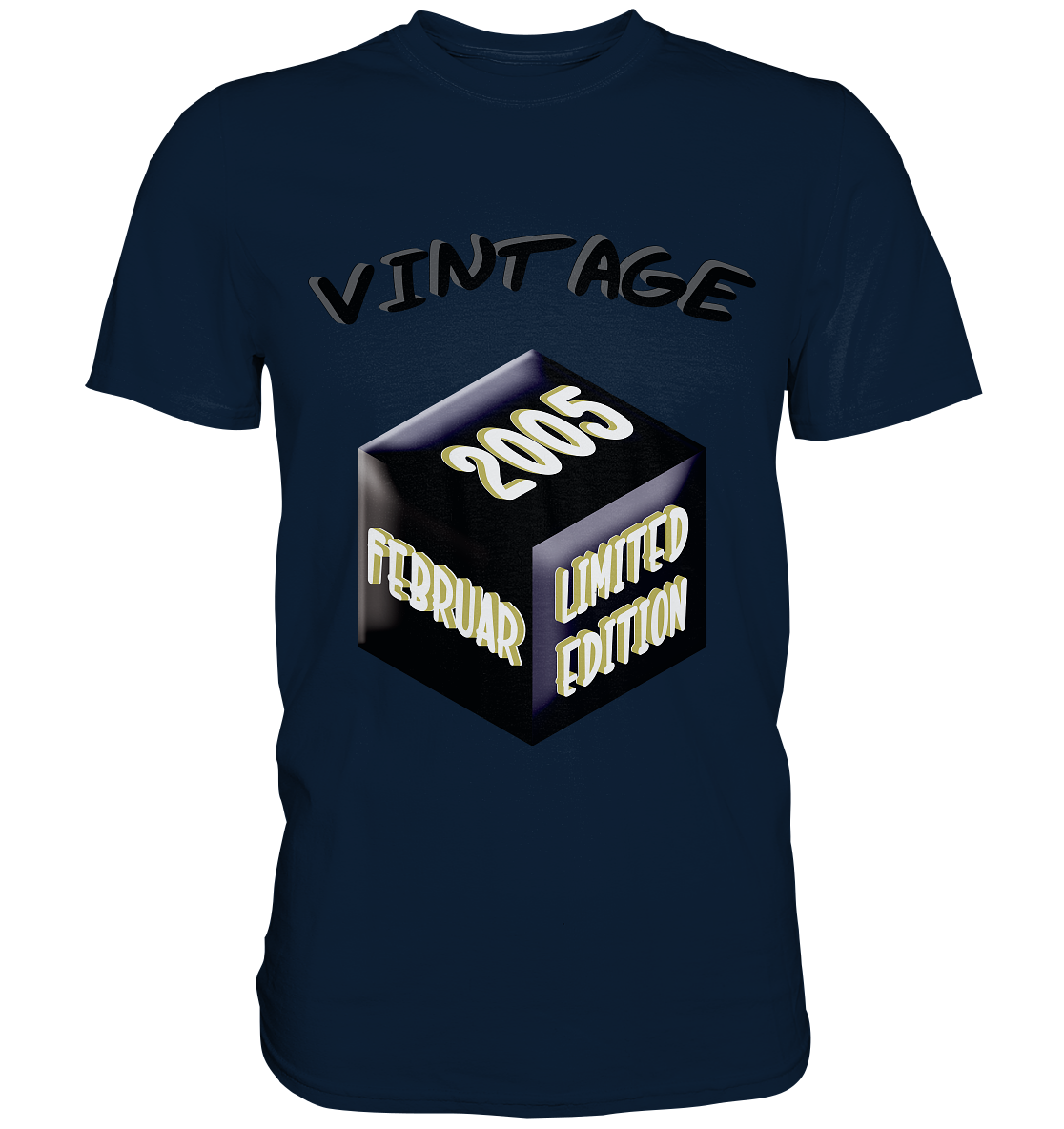 Vintage 2005 FEB Limited Edition, Geschenk zum 18 - Premium Shirt